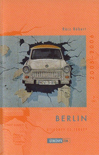 Berlin útikönyv és térkép Jó állapotú antikvár