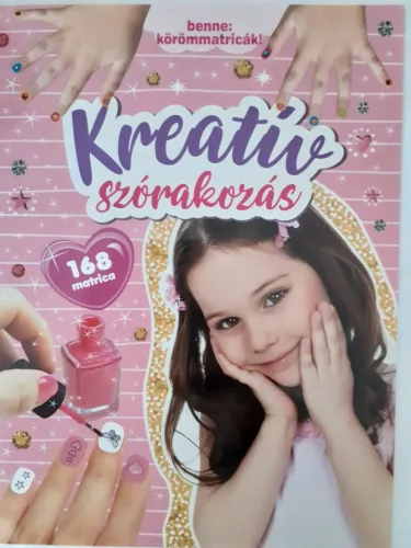 Kreatív ​szórakozás körömmatricákkal