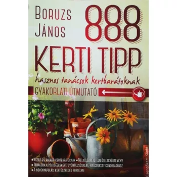 Boruzs János 888 kerti tipp Jó állapotú antikvár