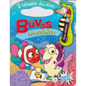 Bűvös kifestőkönyv - A tenger állatai