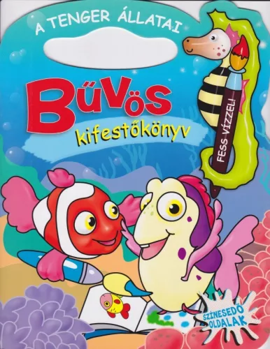 Bűvös kifestőkönyv - A tenger állatai