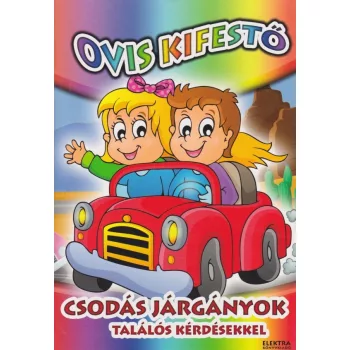   Ovis kifestő - Csodás járgányok - Találós kérdések - Jó állapotú antikvár