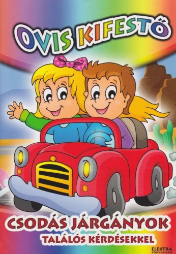 Ovis kifestő - Csodás járgányok - Találós kérdések - Jó állapotú antikvár
