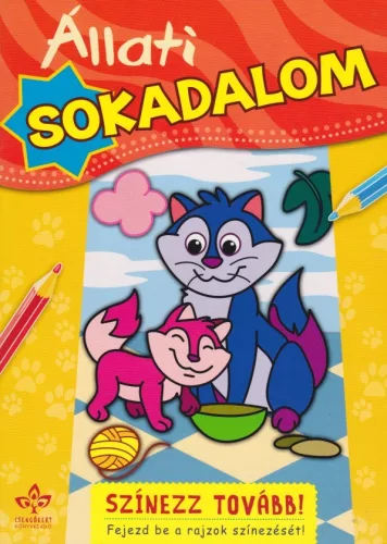 Állati sokadalom - Színezz tovább!