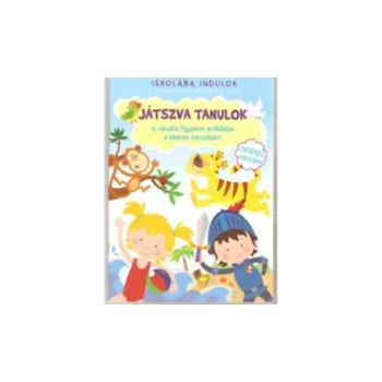   Játszva tanulok - Iskolába indulok (öntapadó matricákkal)