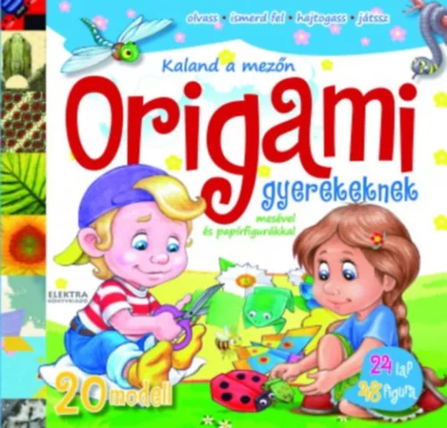 Kaland a mezőn - Origami gyerekeknek