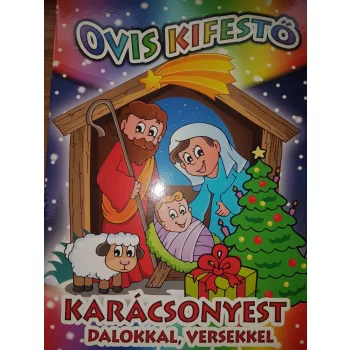 Karácsonyest dalokkal, versekkel - Ovis kifestő 