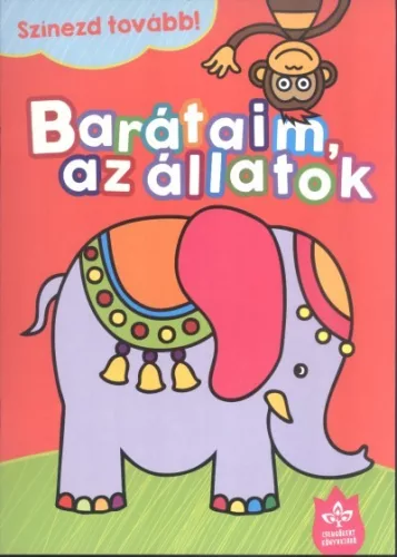 Barátaim, az állatok - Színezd tovább!