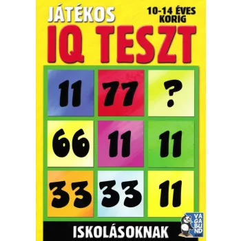 Játékos IQ teszt iskolásoknak - jó állapotó Antikvár