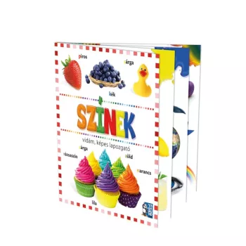 Színek - Vidám képes lapozgató 