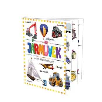 Járművek - Vidám képes lapozgató