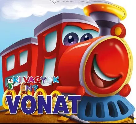 Ki vagyok én? Vonat – vágottszélű képes lapozgató Szépséghibás