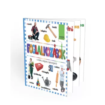 Foglalkozások - Vidám képes lapozgató 