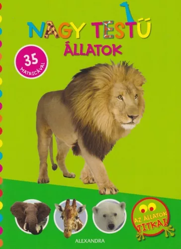 Nagy testű állatok - 35 matricával