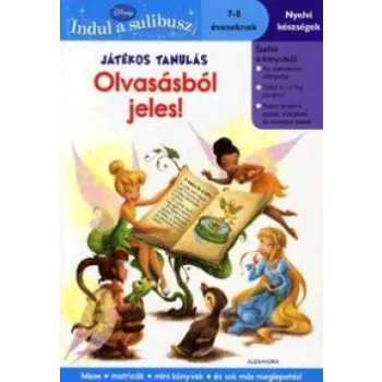   Játékos tanulás - Olvasásból jeles! 7-8 éveseknek Szépséghibás