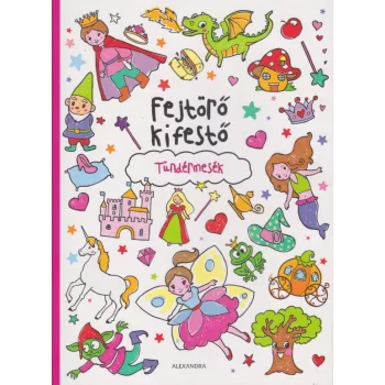 Fejtörő ​kifestő – Tündérmesék