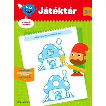 Játéktár 3+ (kitéphető lapokkal)