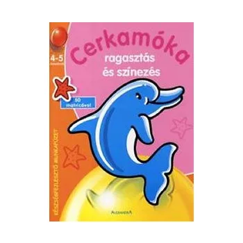 Cerkamóka - Ragasztás és színezés 4-5 éveseknek