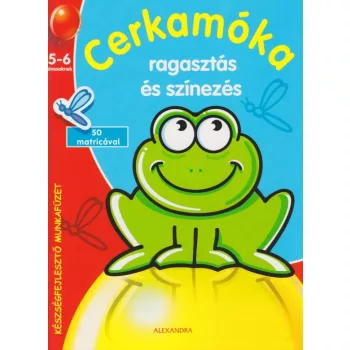 Cerkamóka - Ragasztás és színezés 5-6 éveseknek