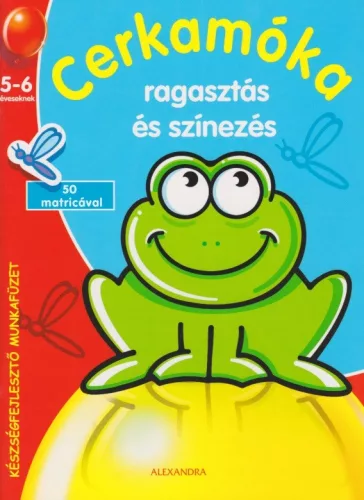 Cerkamóka - Ragasztás és színezés 5-6 éveseknek