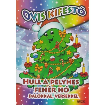 Hull a pelyhes fehér hó - Ovis_kifestő