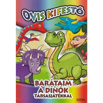 Ovis kifestő - Barátaim a dinók társasjátékkal
