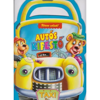 Autós kifestő - Taxi - Jó állapotú antikvár