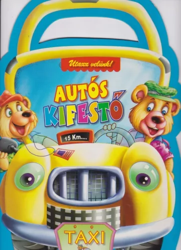 Autós kifestő - Taxi - Jó állapotú antikvár