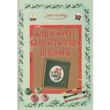 Karácsonyi ​keresztszemes hímzések