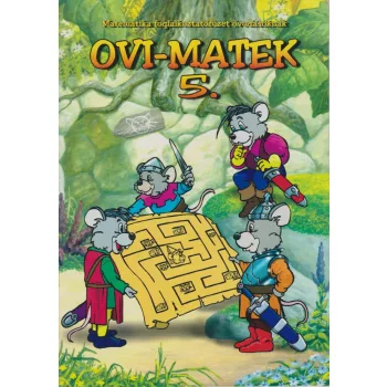  Ovi-matek 5. Matematika foglalkoztatófüzet óvodásoknak Jó állapotú szépséghibás