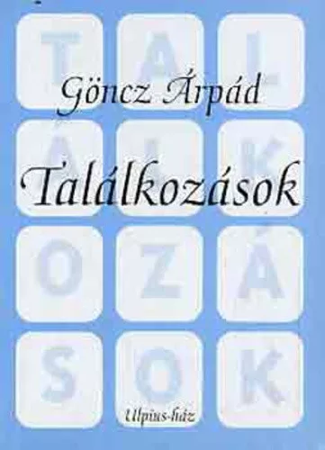 Göncz Árpád: Kristályrács Jó állapotú szépséghibás