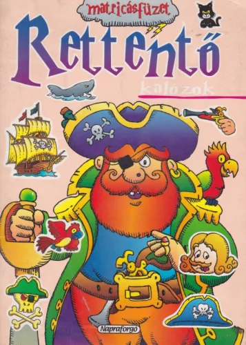 Rettentő - Kalózok - Matricásfüzet - Antikvár