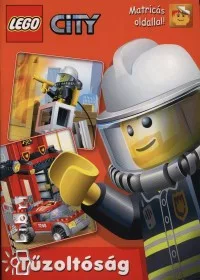 Tűzoltóság - Lego City - Matricás oldallal! Szépséghibás