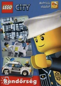 Rendőrség - Lego City - Matricás oldallal! Szépséghibás