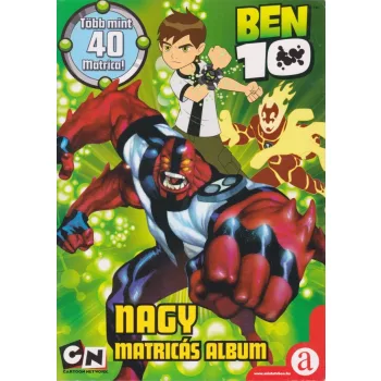 Ben 10  Nagy matricás album Jó állapotú antikvár