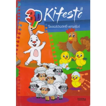 3D kifestő - Tavaszköszöntő versekkel - Antikvár