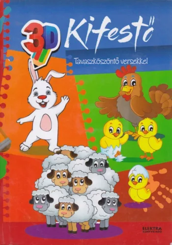 3D kifestő - Tavaszköszöntő versekkel - Antikvár