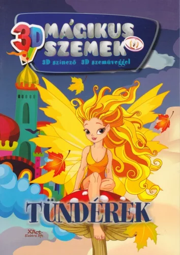 Mágikus szemek - Tündérek  3D színező